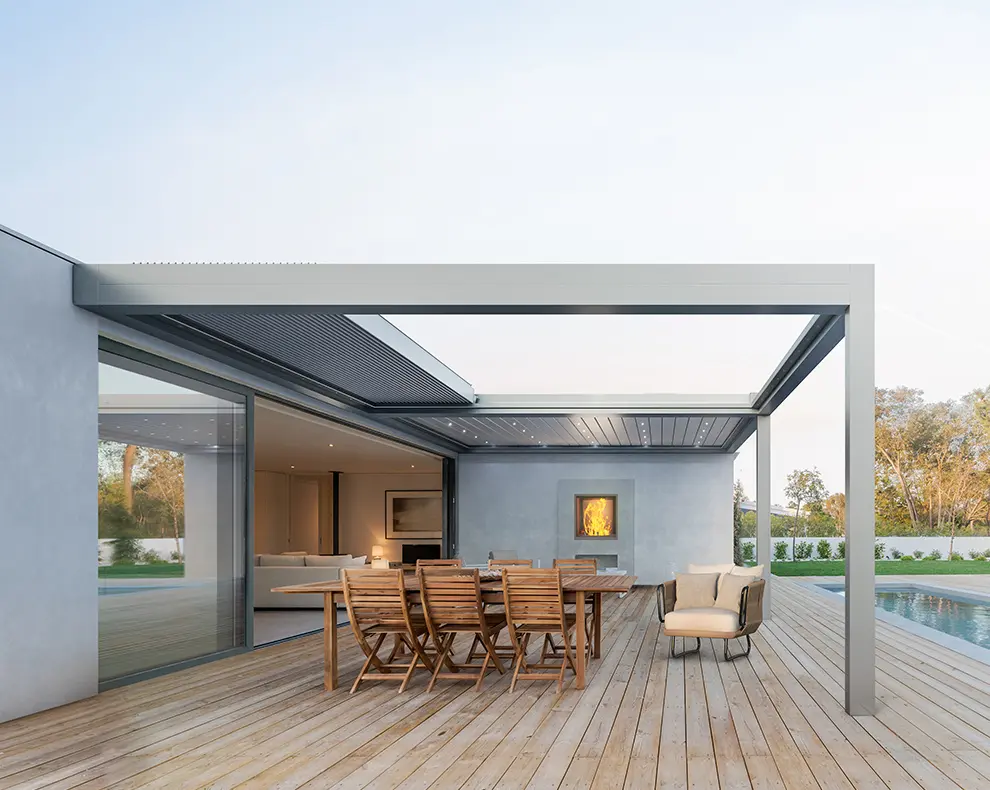 Bioklimatická pergola VELVET