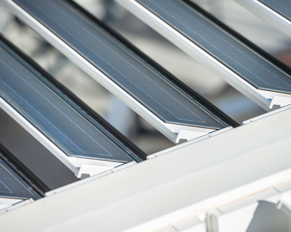 Energy Pergola – schéma elektrického zapojení