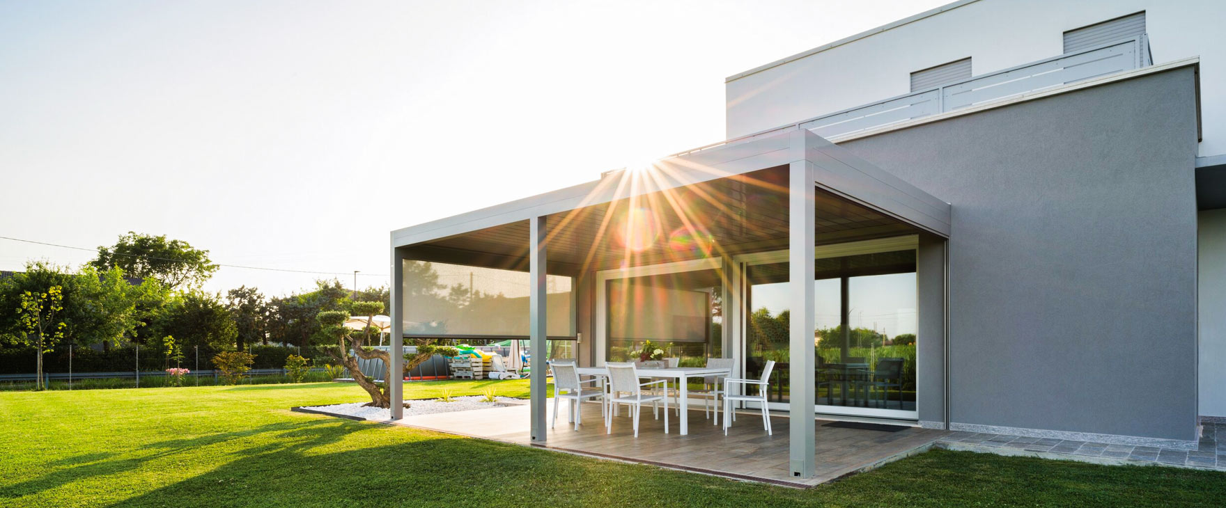 Bioklimatická pergola Gibus Joy