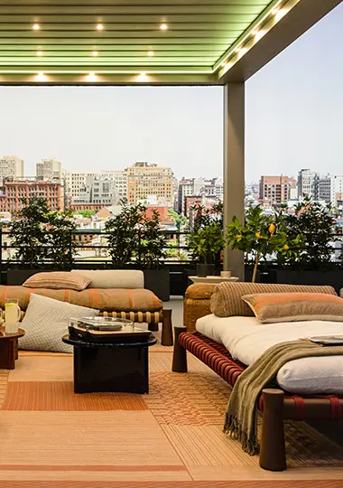 Velvet - Bioklimatická pergola Gibus