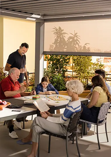 Velvet - Bioklimatická pergola Gibus